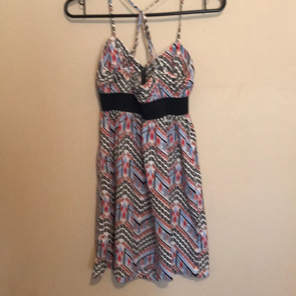 Blue and red Aztec sundress - Picture 5 of 7